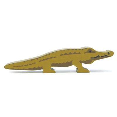 Дървена фигурка Safari Animal - Крокодил