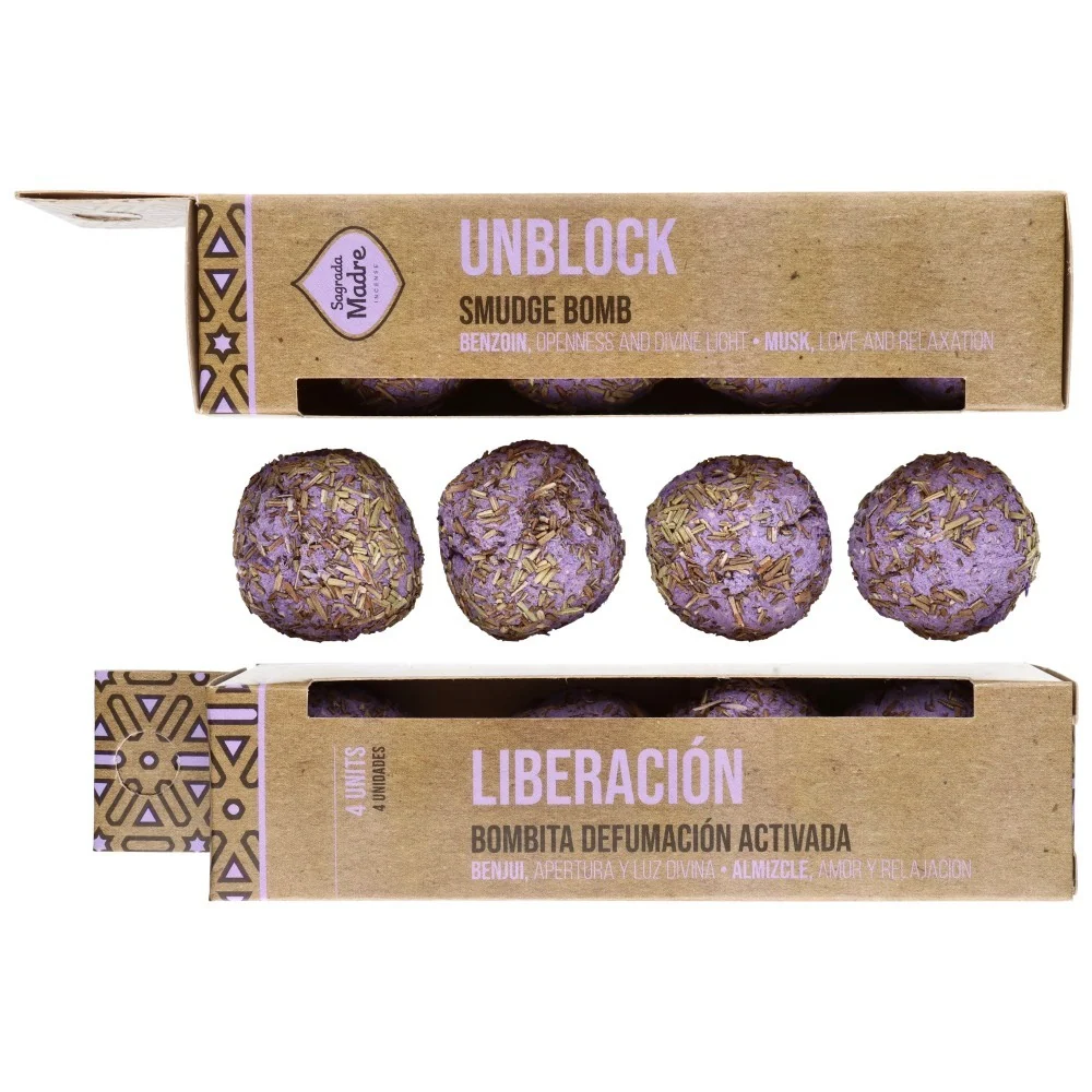 Топки за фумигация Sagrada Madre, комплект от 4 части LIBERATION