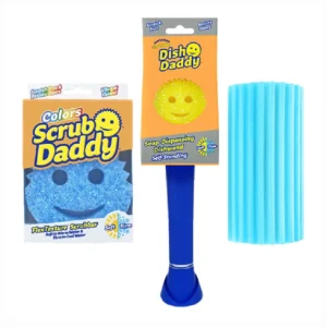 Сияеща Чистота Комплект | Scrub Daddy | Син