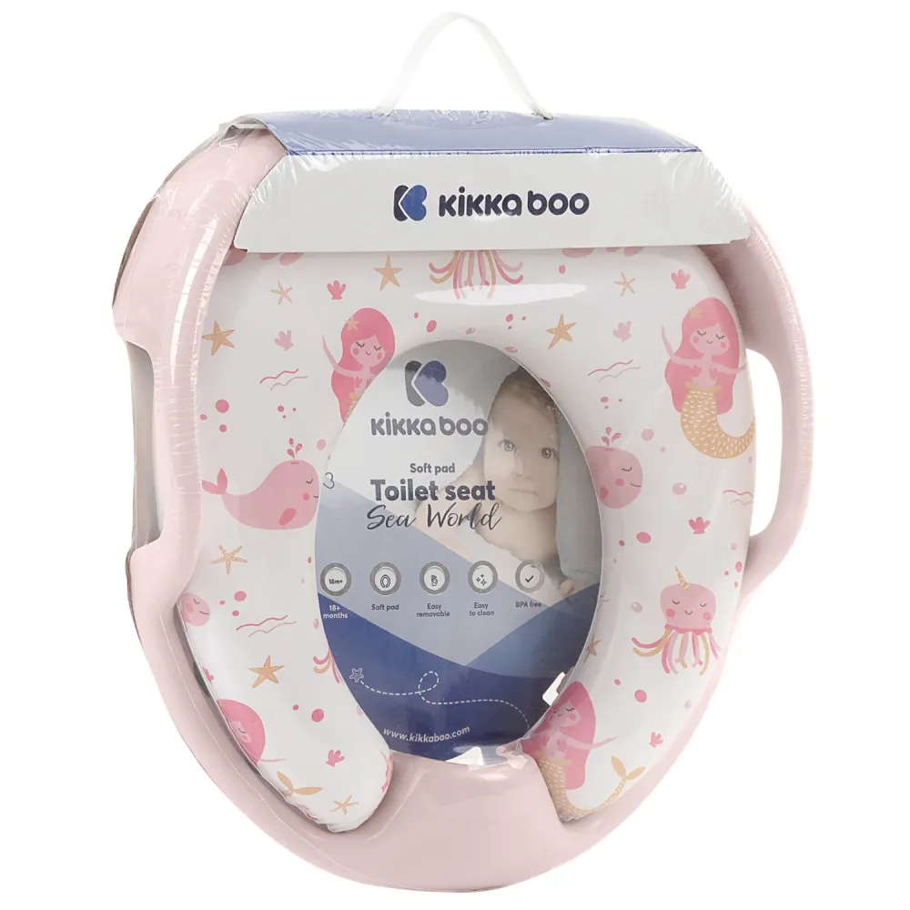 Тоалетна седалка Sea World Pink