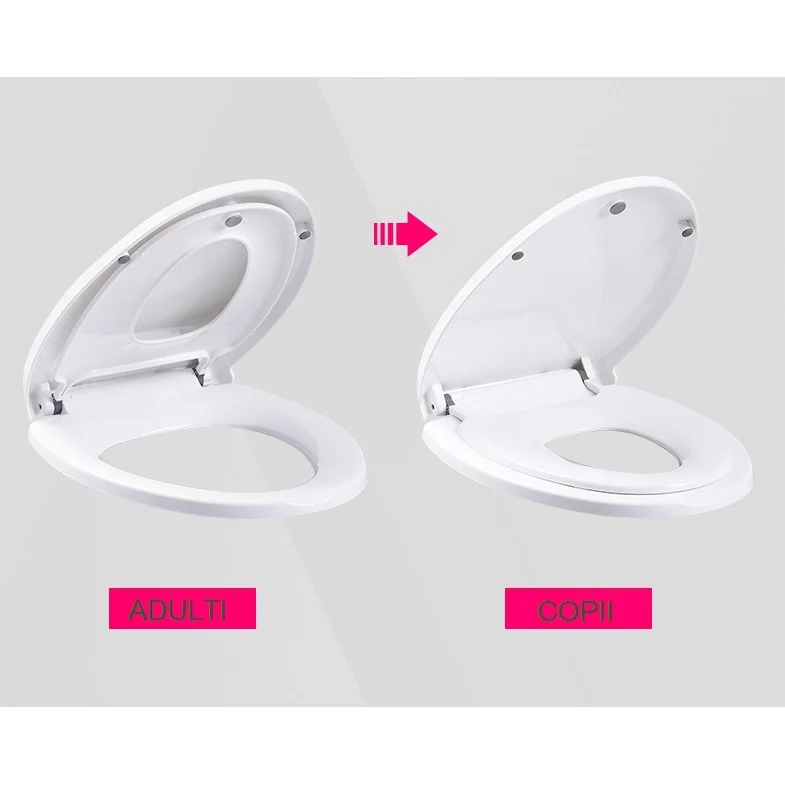 U-образен капак за тоалетна чиния 2 в 1 многофункционален | Shape Seat