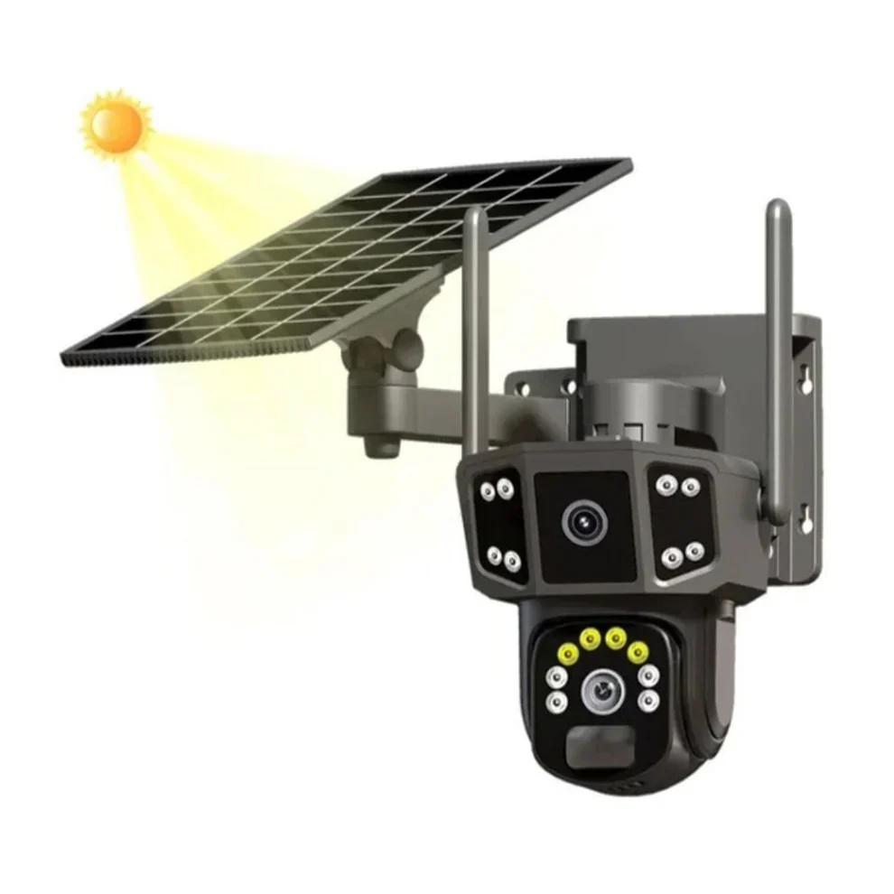 4G СОЛАРНА КАМЕРА СЪС SIM КАРТА DUAL LENSE IPC-V380-P3
