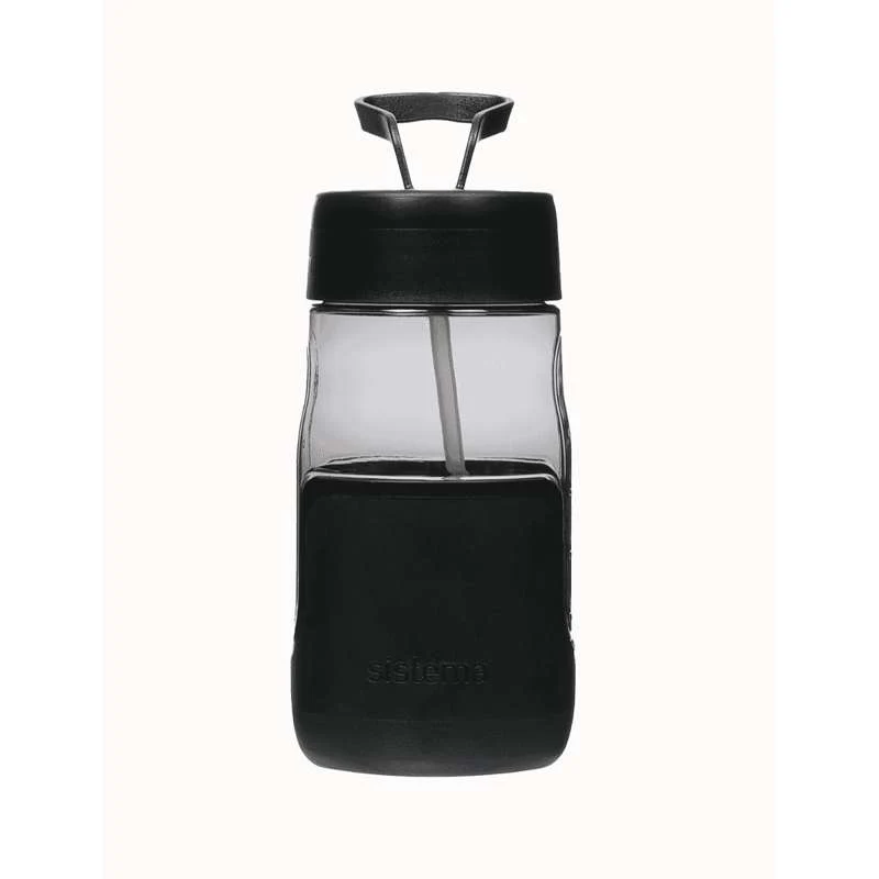 Sistema Flip Sipper Bottle Питейна бутилка - 700ml - Черен