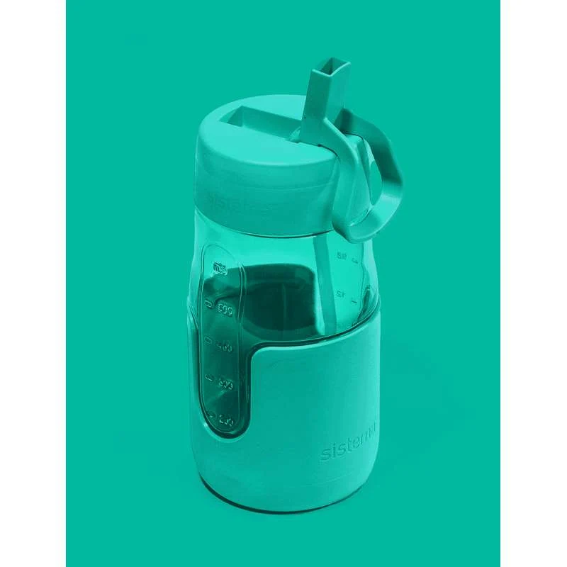 Sistema Flip Sipper Bottle Питейна бутилка - 700ml - Ментово синьо
