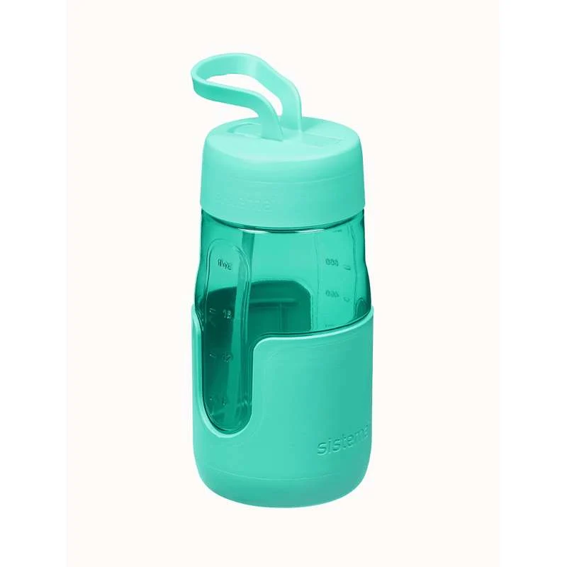 Sistema Flip Sipper Bottle Питейна бутилка - 700ml - Ментово синьо