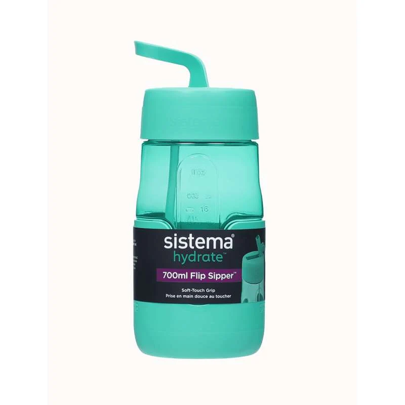 Sistema Flip Sipper Bottle Питейна бутилка - 700ml - Ментово синьо