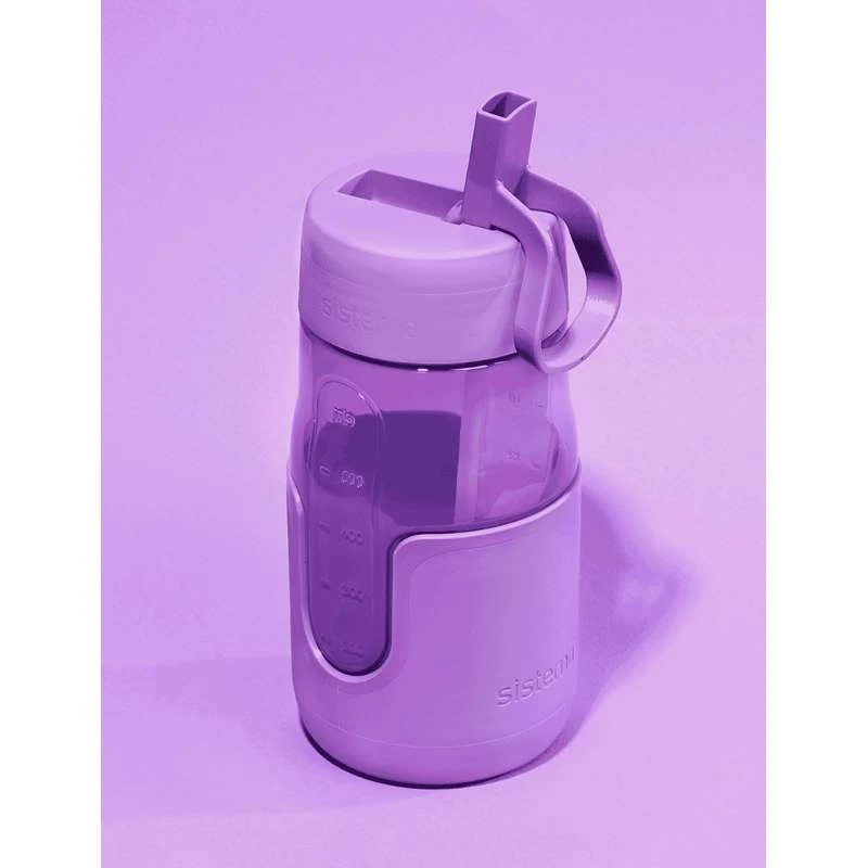 Sistema Flip Sipper Bottle Питейна бутилка - 700ml - Мистичен лилав
