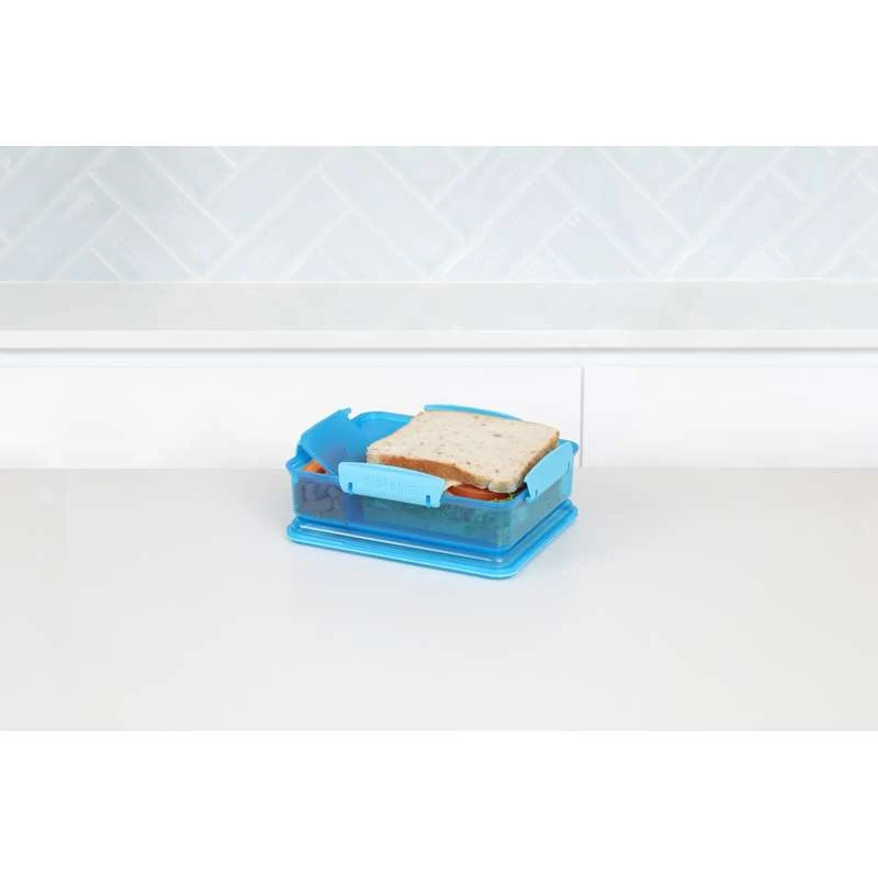 Sistema Кутия за обяд - Snack Attack Duo Lunch - 975ml - Синя