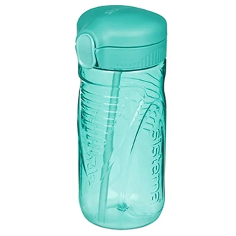 Sistema Чаша за напитки - Tritan Quick Flip - 520ml - Ментово синьо