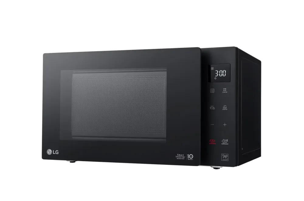 LG Микровълнова фурна, Smart Inverter технология, Easy Clean покритие, LED дисплей, 1150 W, 25 л
