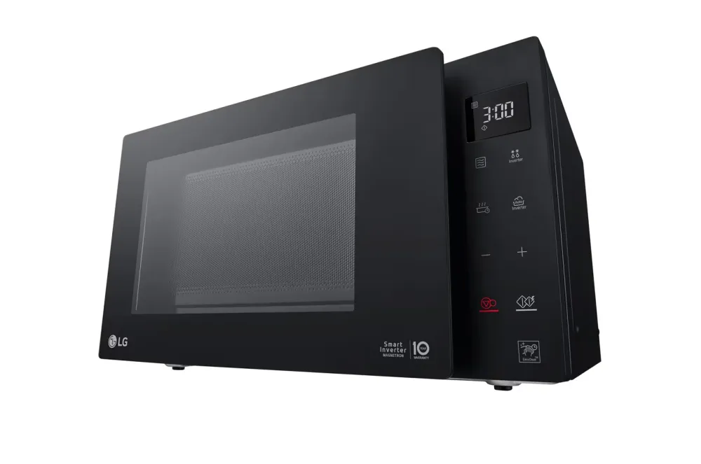 LG Микровълнова фурна, Smart Inverter технология, Easy Clean покритие, LED дисплей, 1150 W, 25 л