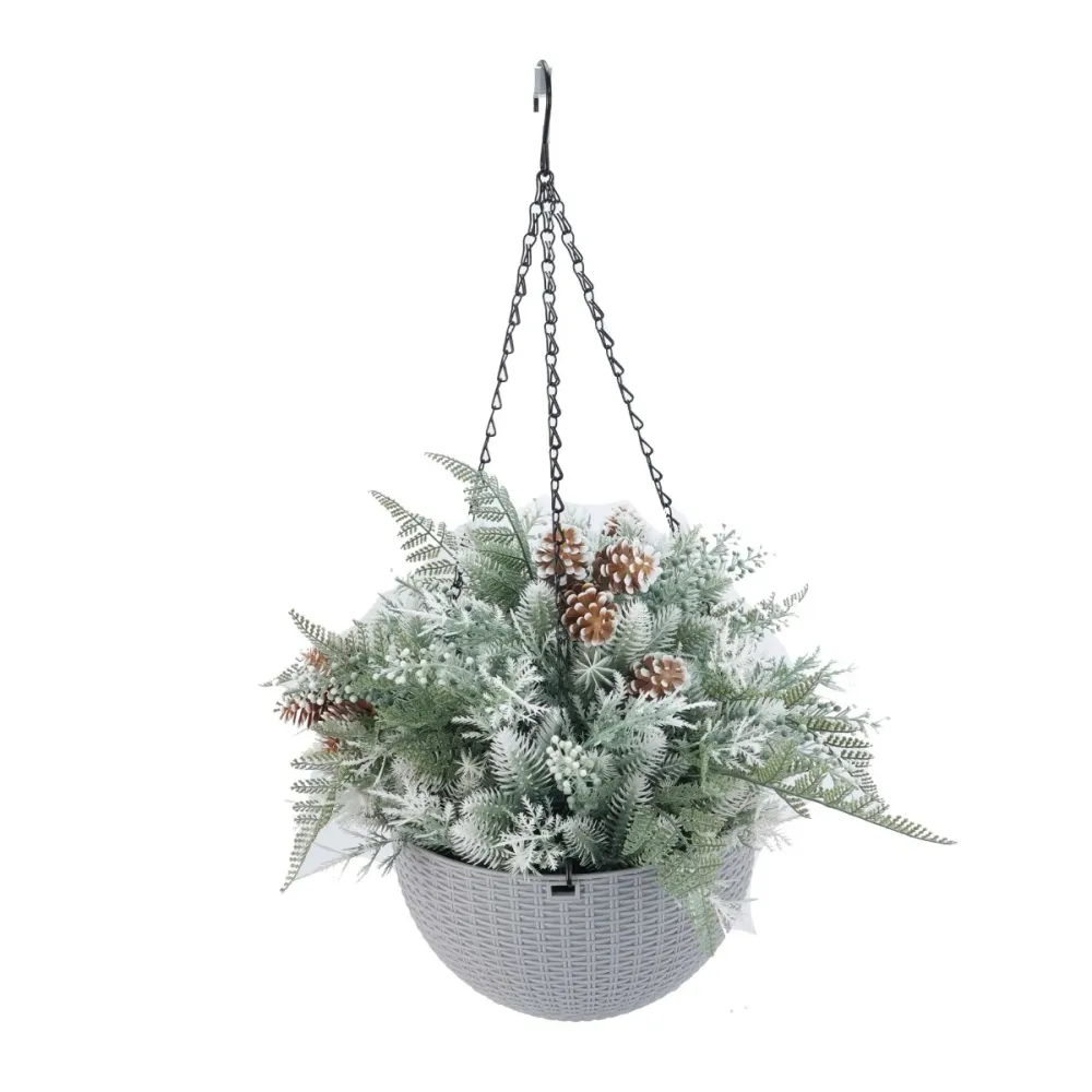 Външна украса висяща кошница SNOWLINE UV H=30 см