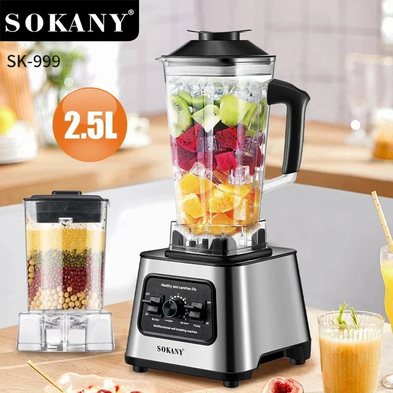 Мултифункционален кухненски блендер Sokany SK-999 – 6000W