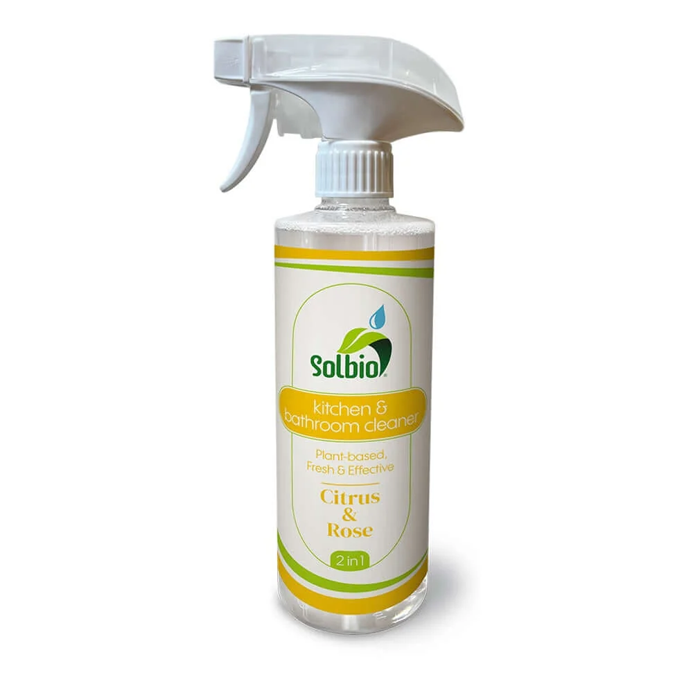 БИО почистващ препарат за Кухня и Баня Solbio, спрей, 500ml
