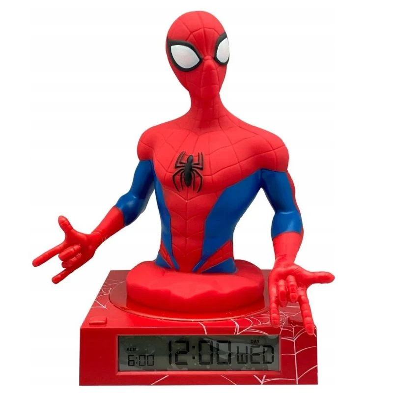 3D лампа с будилник Spiderman