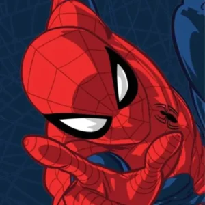 Плажна хавлия Spiderman Face