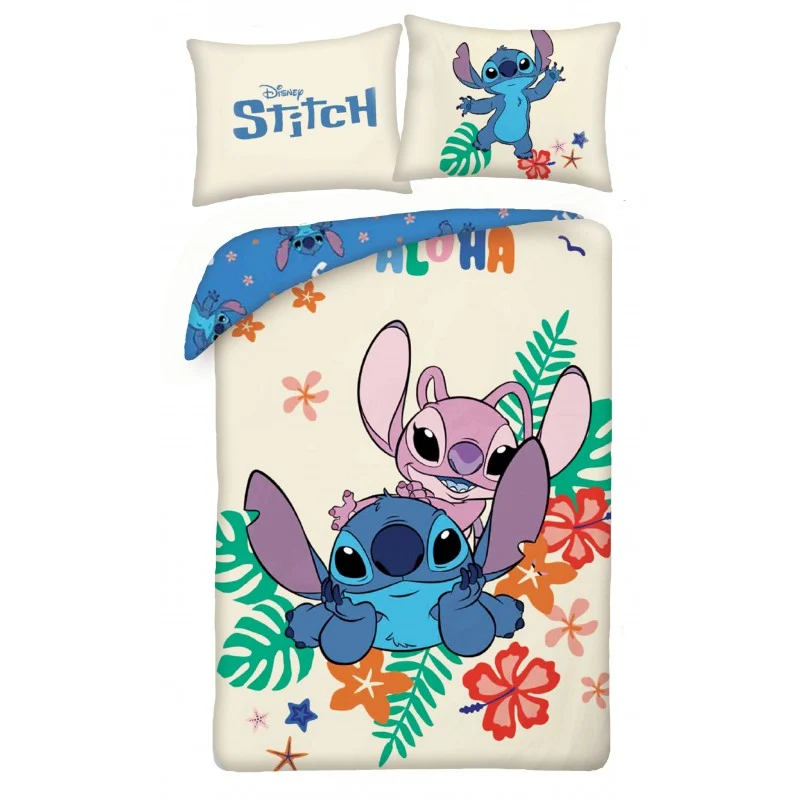 Детски спален комплект Stitch and Angel Ohana