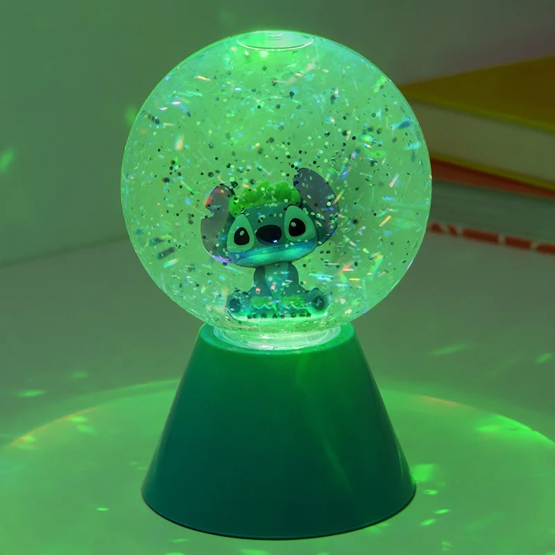 Лампа Stitch LED блестяща топка