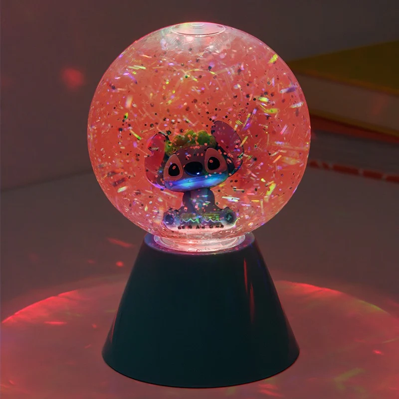 Лампа Stitch LED блестяща топка