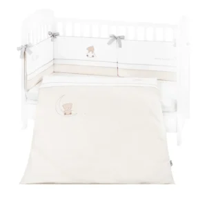 Бебешки спален комплект с бродерия 2 части EU style 60/120 Dream Big Beige