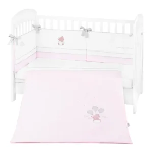 Бебешки спален комплект с бродерия 2 части EU style 60/120 Dream Big Pink