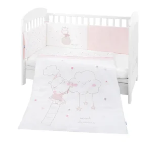 Бебешки спален комплект 2 части EU style 60/120 Hippo Dreams