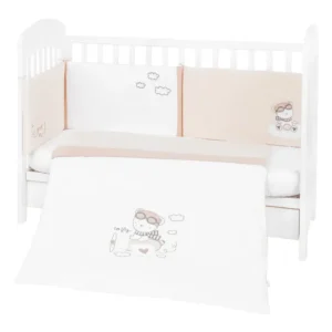 Бебешки спален комплект 2 части EU style 70/140 с бродерия Dreamy Flight
