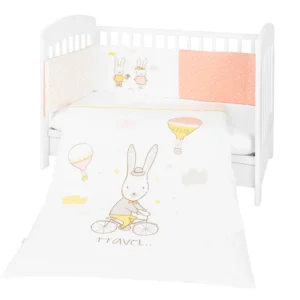 Бебешки спален комплект 2 части EU style 70/140 Rabbits Love