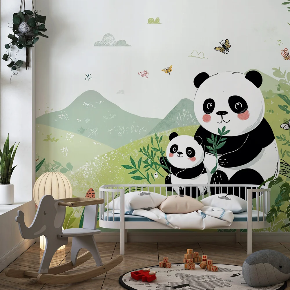 Tapet s Panda | Нежен природен пейзаж