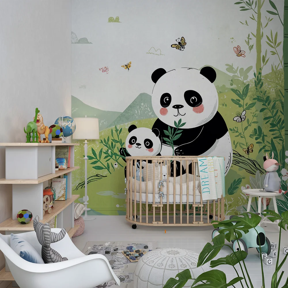 Tapet s Panda | Нежен природен пейзаж