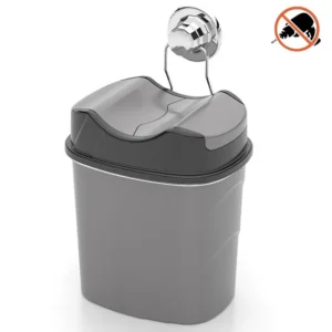 Кошче за боклук tekno tel DM-007, 5.5 литра, окачена система, сив