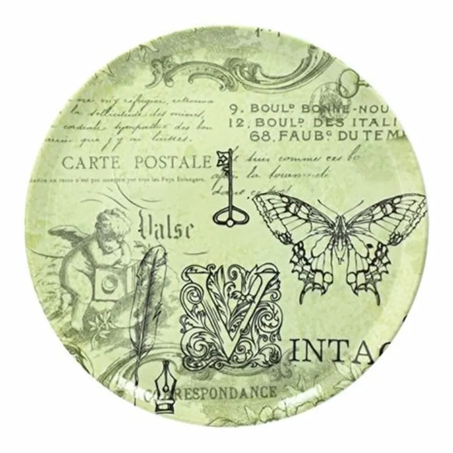 Чиния за пица Tognana, Cinzia Vintage Verde, 33 см, Порцелан