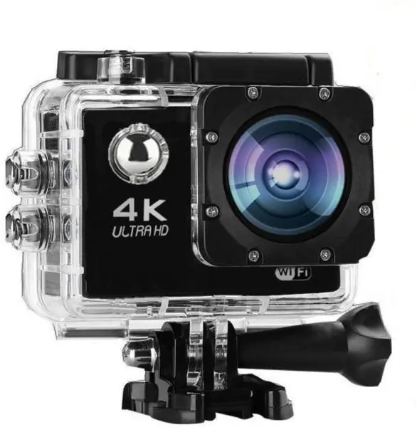 Водоустойчива екшън камера 4K Ultra HD