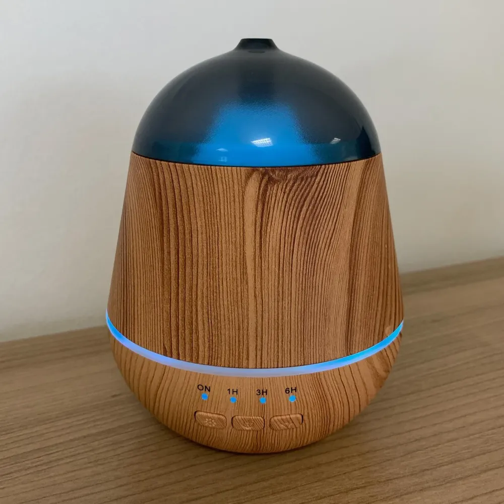 Ултразвуков дифузер за етерични масла с USB, сменящ цвета си, с таймер