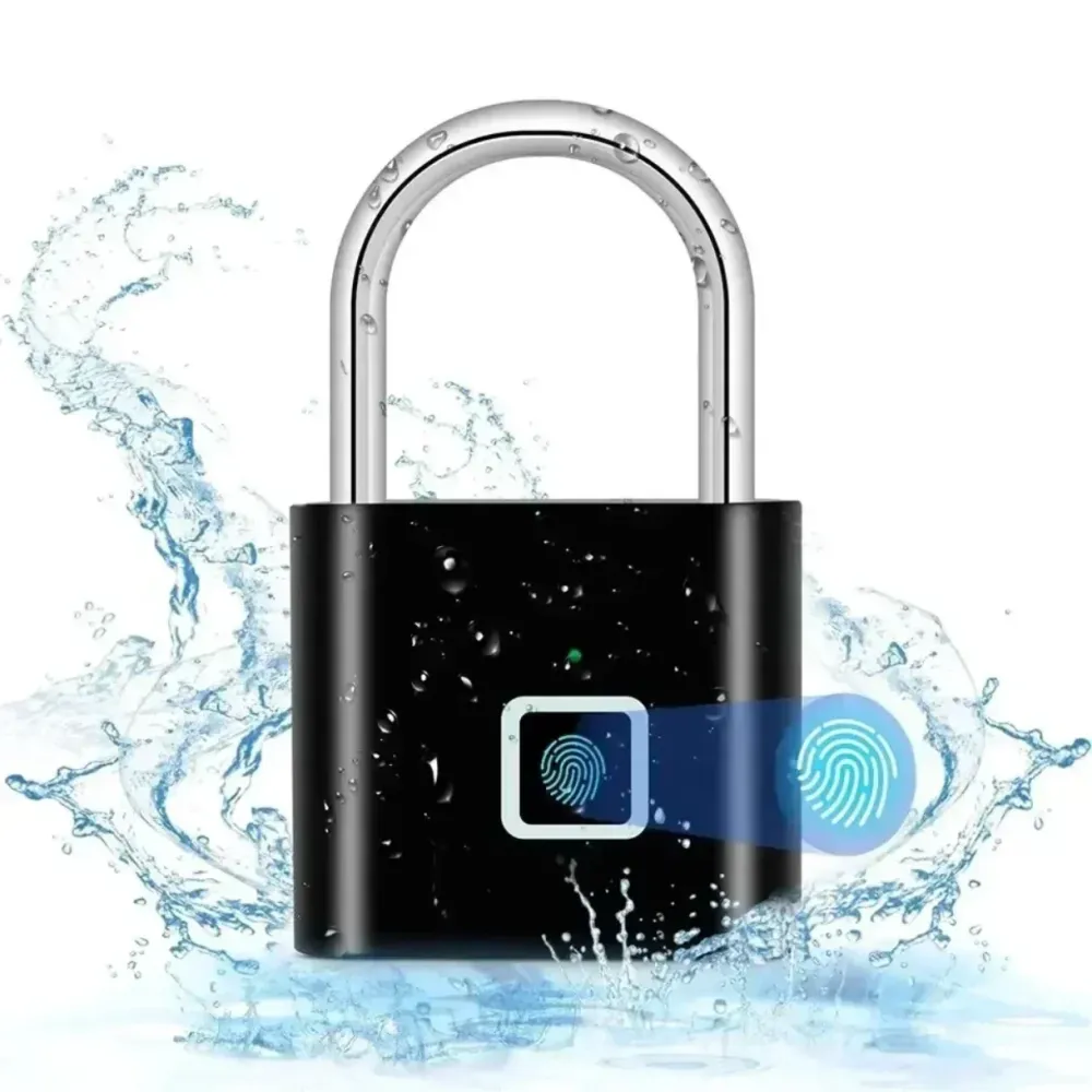 Смарт катинар с пръстов отпечатък и USB зареждане