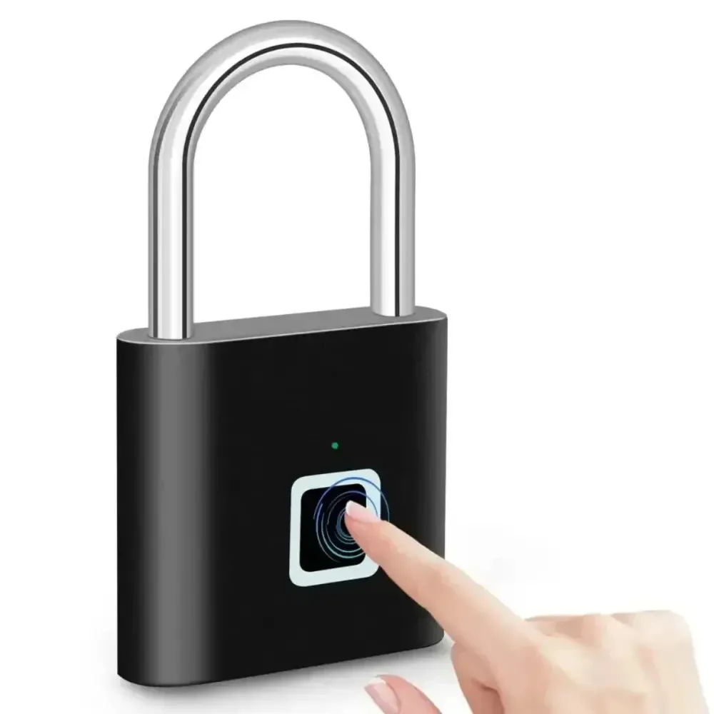 Смарт катинар с пръстов отпечатък и USB зареждане