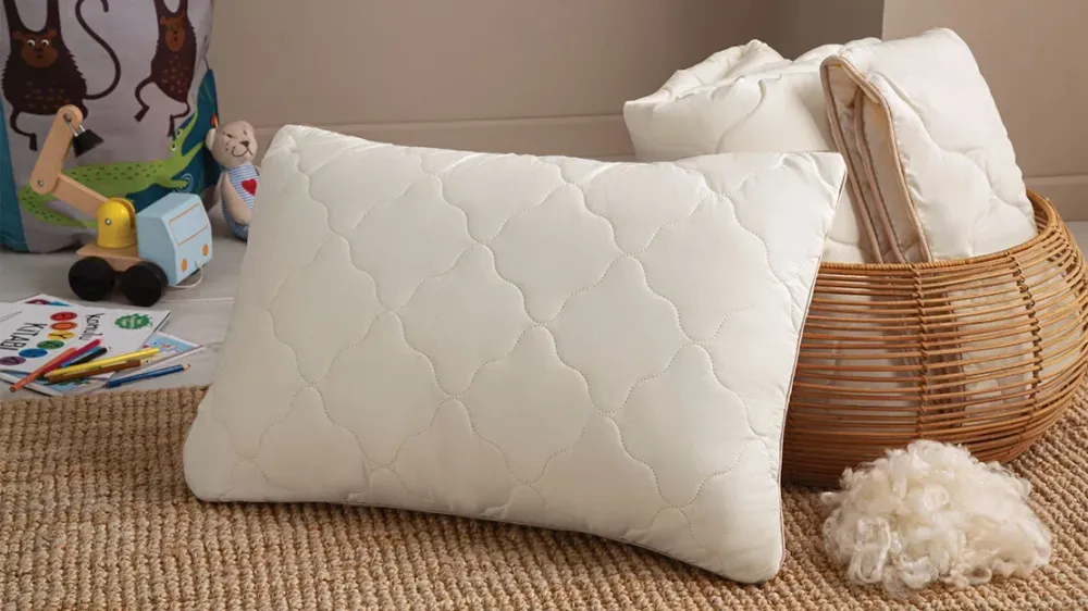 Възглавница «Vilnawashed Wool» с вълна