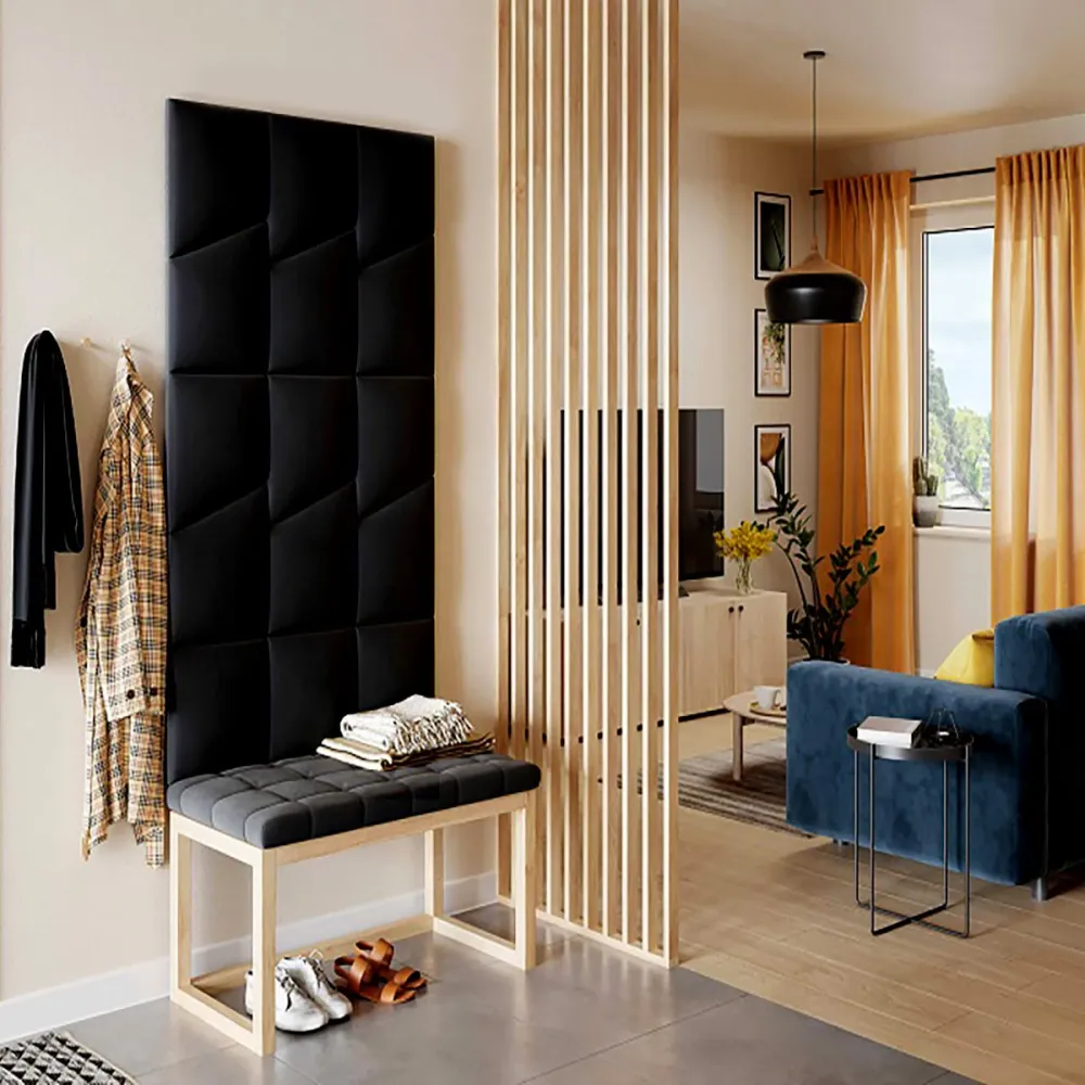 Тапициран панел Vilo GEO 30X35 BLACK