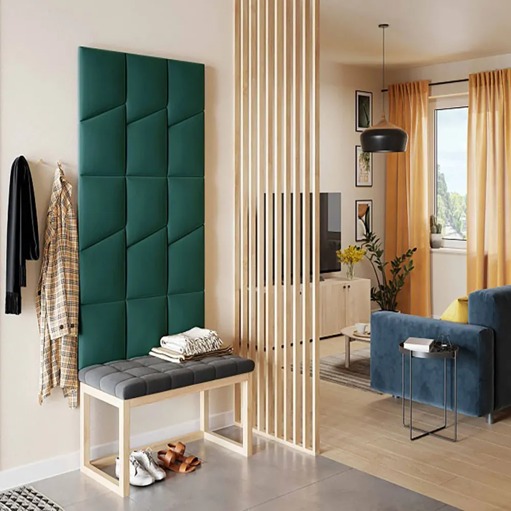 Тапициран панел Vilo GEO 30X35 BOTTLE GREEN
