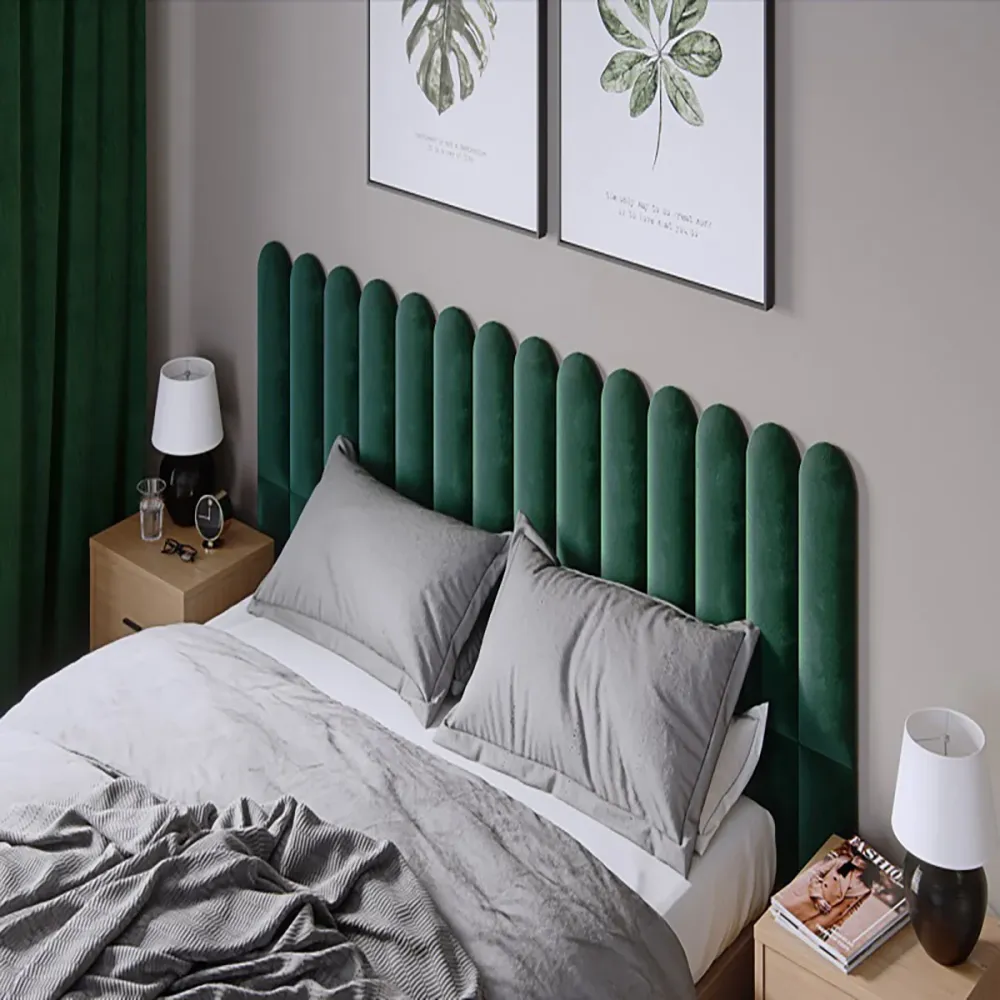 Тапициран панел Vilo OVAL 15X60 BOTTLE GREEN