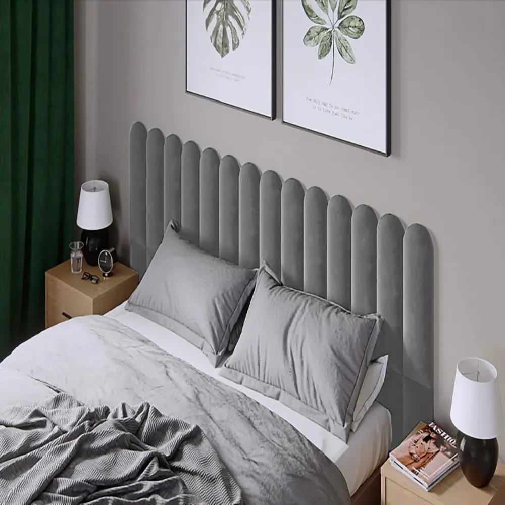 Тапициран панел Vilo OVAL 15X60 GREY