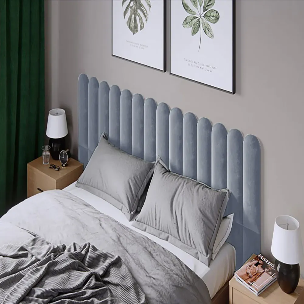 Тапициран панел Vilo OVAL 15X60 SEA BLUE