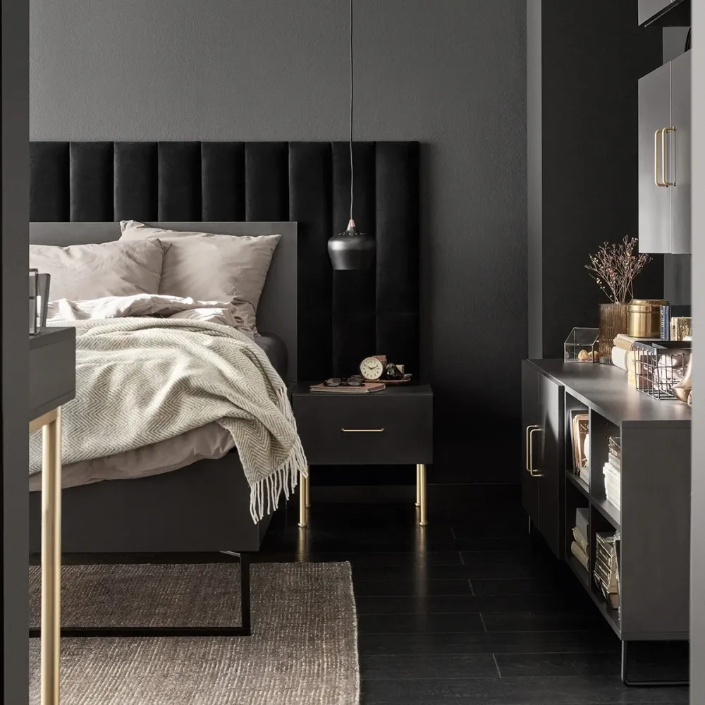 Тапициран панел Vilo REGULAR 2 15X60 BLACK