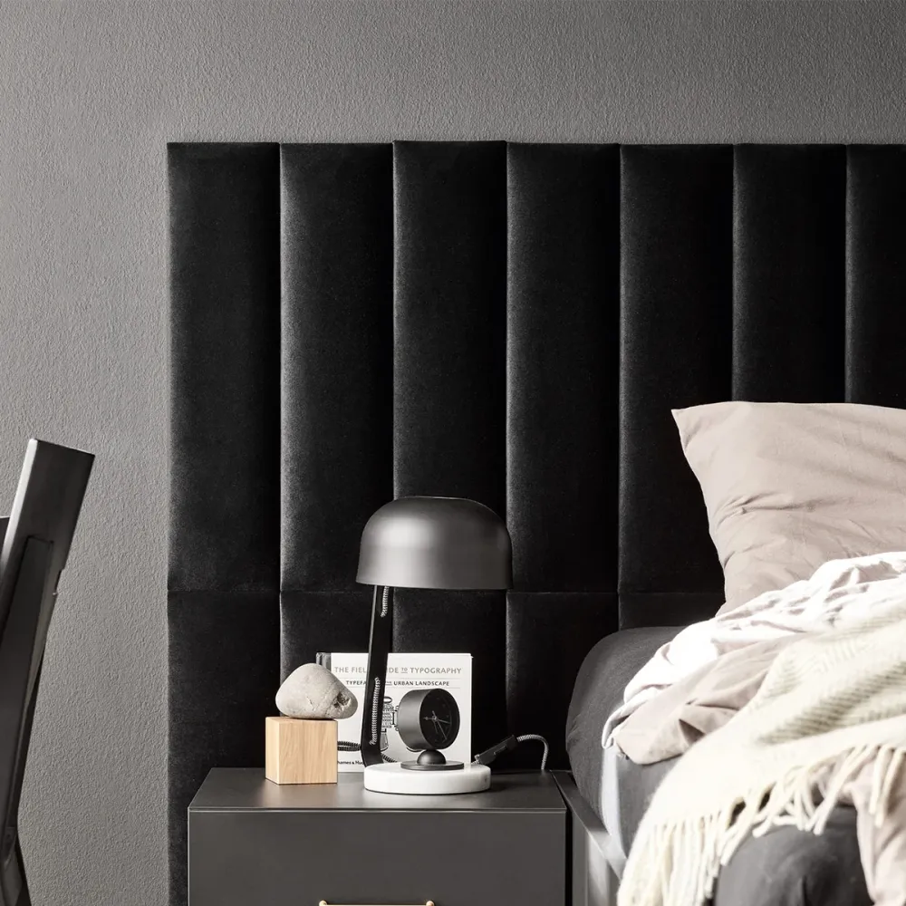 Тапициран панел Vilo REGULAR 2 15X60 BLACK