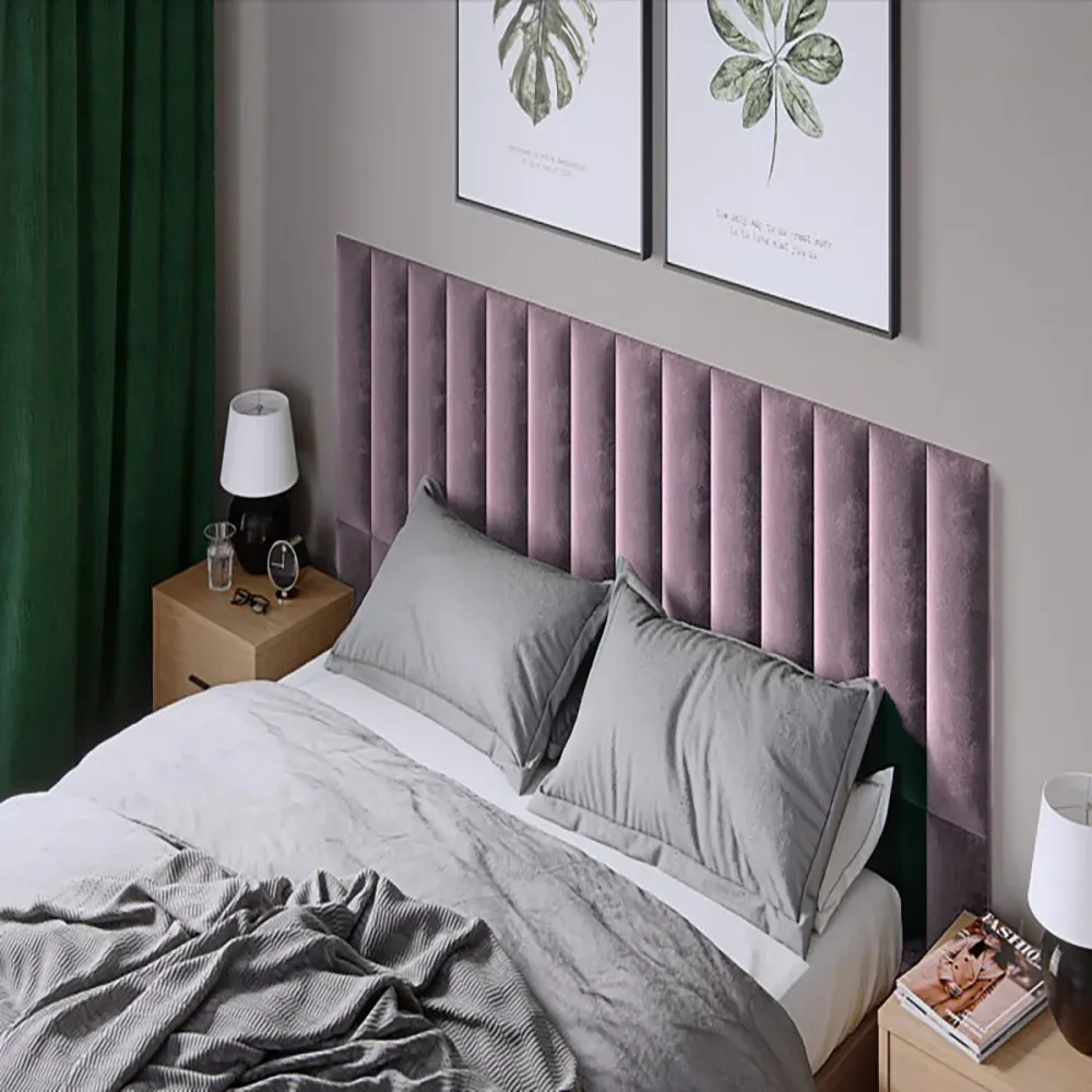 Тапициран панел Vilo REGULAR 2 15X60 POWDER PINK