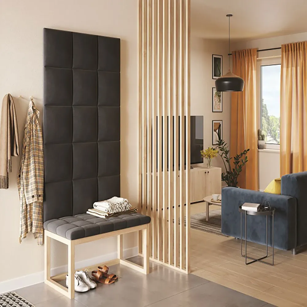 Тапициран панел Vilo REGULAR 3 30X30 GRAPHITE