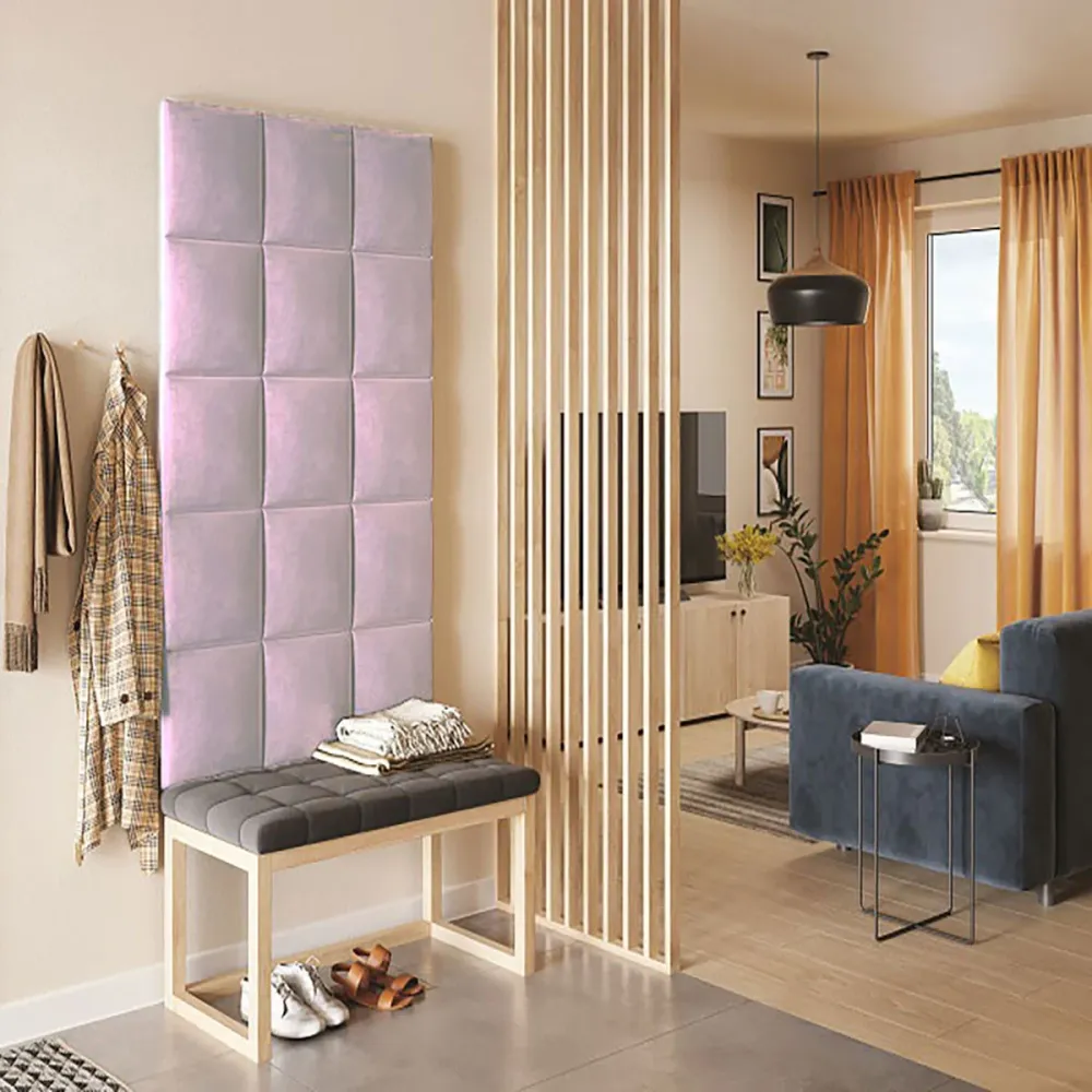Тапициран панел Vilo REGULAR 3 30X30 POWDER PINK