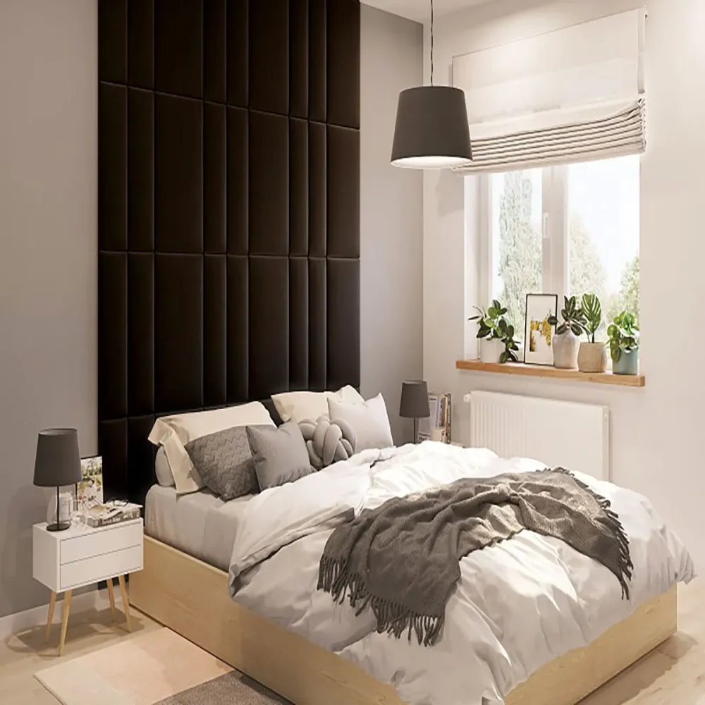 Тапициран панел Vilo REGULAR 1 30X60 BLACK