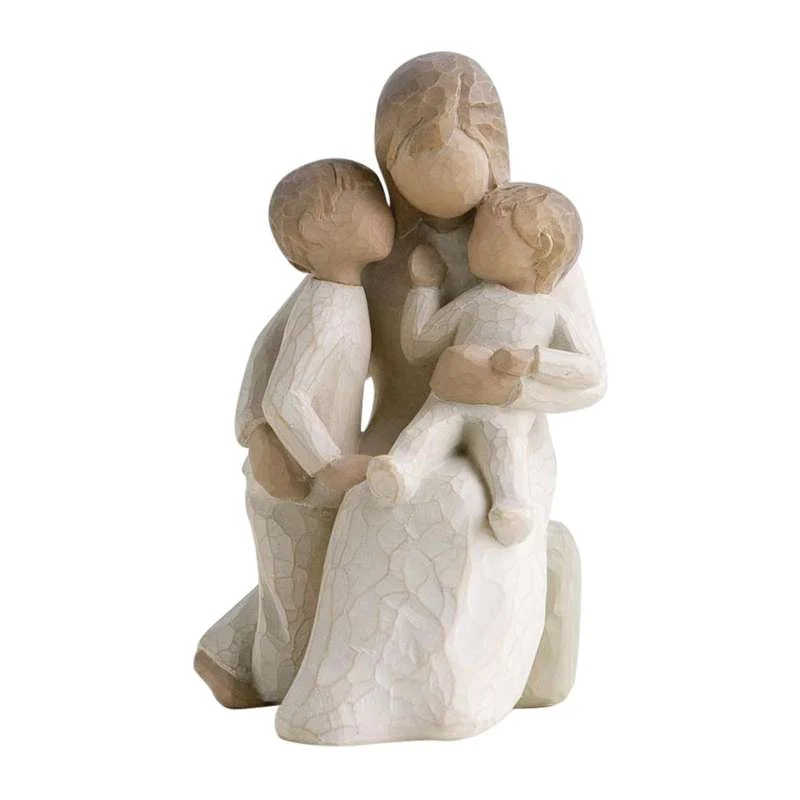 Willow Tree Тихо Фигура (майка с две деца)