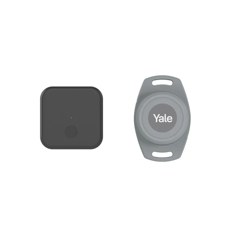 Yale - Смарт контролер за гаражи и порти 05/102300/BW – Wi-Fi управление, автоматично отваряне